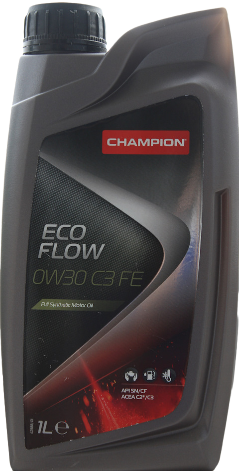 Моторное масло Champion Eco Flow 0W30 C3 FE, 1л